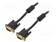 KAAPELI - D-SUB 15PIN HD-PISTOKE,MOLEMMIN PUOLIN - TUPLASUOJATTU - HDMI, DVI, DisplayPort johdot - DADBK - 1