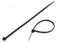 NIPPUSIDE - L: 150MM - W: 2,5MM - MUSTA - POLYAMIDI - 80N - ØMAKS: 35MM - Nippusiteet - FIX-2.5X150-STBK - 1