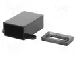 ERIKOISKOTELO - X: 34,6MM - Y: 54,2MM - Z: 20,5MM - ABS - MUSTA - Hälytyslaitteiden ja antureiden kotelot - KM-58BOTRSBK - 2
