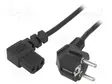 KAAPELI - 3X1MM2 - PVC - 5M - MUSTA - 10A - 250V - Tietokone- ja  laitejohdot - KAB-EUL-P3L-5.0-BK - 1