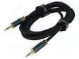 KAAPELI - JACK 3,5 MM 3PIN KULMAPISTOKE,MOLEMMIN PUOLIN - 8M - Muut audio-videokaapelit - BAYGK - 1
