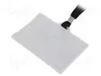 NIMILAPPU - MUSTALLA TEIPILLÄ - Toimistotarvikkeet - ARGO-HOLDERBK - 1