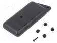 PAINIKEKOTELO - X: 37MM - Y: 84MM - Z: 14MM - ABS - Kauko-ohjaimien painikekotelot - P-144BK - 2