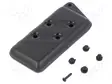 PAINIKEKOTELO - X: 37MM - Y: 84MM - Z: 14MM - ABS - Kauko-ohjaimien painikekotelot - P-144BK - 1