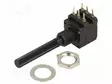 POTENTIOMETRI: AKSIAALINEN - YKSIKIERROS - 10KOHM - 200MW - THT - 6MM - Hiilipotentiometrit - 6PSI-10K - 1
