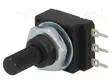 POTENTIOMETRI: AKSIAALINEN - YKSIKIERROS - 220KOHM - 60MW - PCB - 6MM - Hiilipotentiometrit - 16PMI-220K - 1