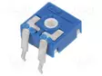POTENTIOMETRI: ASENNUS - YKSIKIERROS,MAKAAVA - 250KOHM - 0,15W - ±20% - Trimmerit - THT - CA9MV-250K - 1