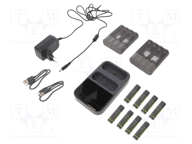 AKKULATURI - NI-MH - MITTA: AA,AAA,R03,R6 - Akkulaturit - P861X28XAADOK - 1