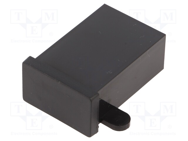 ERIKOISKOTELO - X: 34,6MM - Y: 54,2MM - Z: 32,2MM - ABS - MUSTA - Hälytyslaitteiden ja antureiden kotelot - KM-58BBK - 1