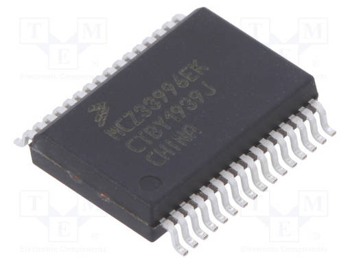 IC: POWER SWITCH - LOW-SIDE - 0,9÷2,5A - CH: 16 - N-CHANNEL - SMD - SO32-W - Power switches - mikropiirit - MCZ33996EK - 1