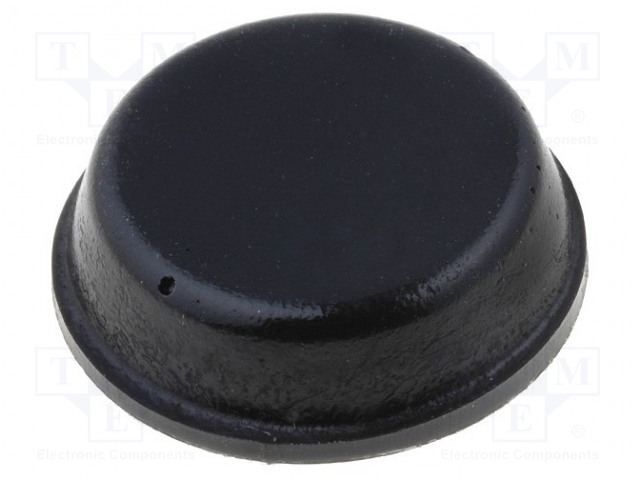 ITSELIIMAUTUVA JALKA - Ø: 12,7MM - H: 3,5MM - Koteloiden lisätarvikkeet - RI-RBS-1-BLACK - 1