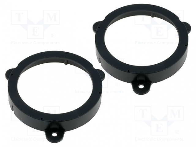 KAIUTINKEHYS - 130MM - RENAULT - RENAULT MEGANE III 2008-> - 2KPL - Kaiuttimen soviterenkaat - RAM-20.535K - 1