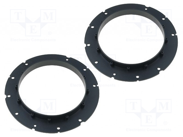 KAIUTINKEHYS - 165MM - CITROËN - CITROËN C3 2008-> - 2KPL - Kaiuttimen soviterenkaat - RAM-20.546K - 1