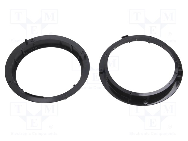 KAIUTINKEHYS - 200MM - AUDI - AUDI A1 (8X) 2010->2018 - 2KPL - Kaiuttimen soviterenkaat - RAM-20.667K - 1