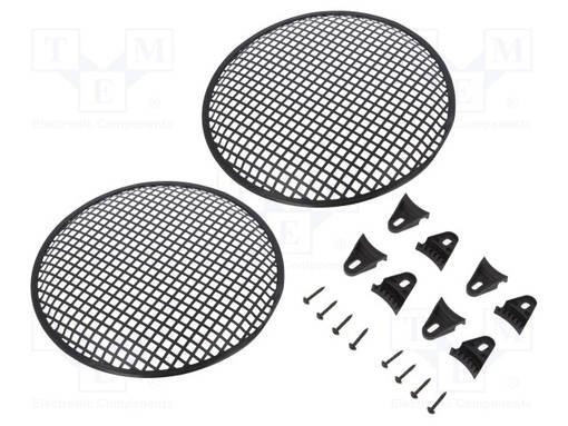 KAIUTINRITILÄ - 12" - Autokaiutinritilät ja soitinkotelot - GRILL1120-BK - 1