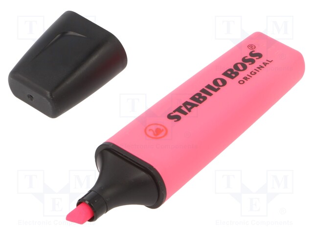 KOROSTUSKYNÄ - PINKKI - BOSS - Kynät ja kirjoitustarvikkeet - STABILO-BOSSPK - 1
