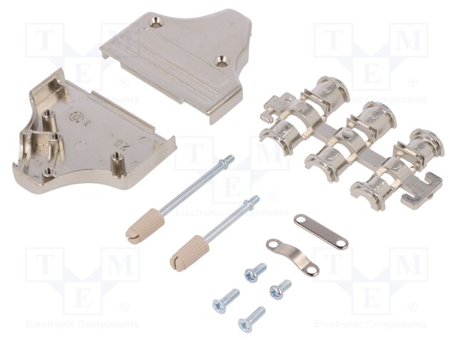 LIITINKOTELO: D-SUB - D-SUB 25PIN,D-SUB HD 44PIN - KULMA 35° - D liitinkotelot - MHDM35-25-K - 1