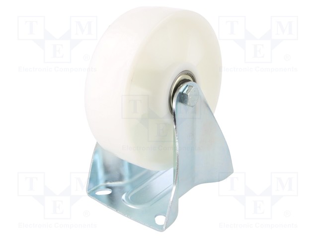 KULJETUSPYÖRÄ - Ø: 160MM - W: 50MM - H: 195MM - JÄYKKÄ - 350KG - POLYAMIDI - Kuljetuspyörät - TPE-POBW-160K - 1