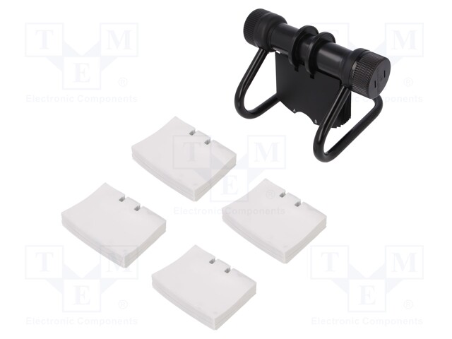 KÄYNTIKORTTIKOTELO - Toimistotarvikkeet - VISIFIX-400BK - 1