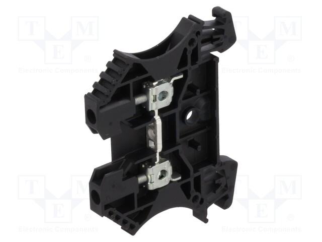 LIITIN: KISKO-24A - 800V - RUUVI TERMINAALI - MUSTA - 2,5MM2 - NAVAT: 1 - Kiskoliittimet - WDU2.5BK - 1