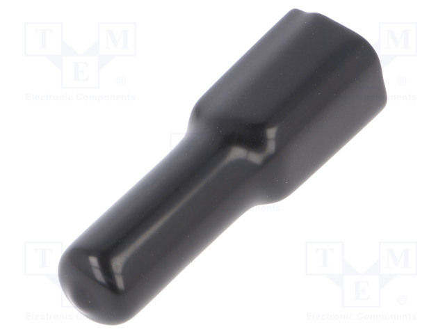 LIITTIMEN SUOJA - NAARAS - DT - PIN: 2 - MUSTA - Ajoneuvoliittimet - DT2S-BT-BK - 1