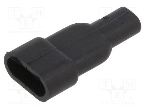 MUSTA PÄÄTYTULPPA - PVC - 25MM - Tapit ja hylsyt - HV4820-PVC-BK - 1