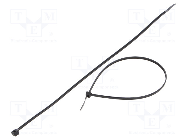 NIPPUSIDE - L: 760MM - W: 9MM - MUSTA - POLYAMIDI - 778N - ØMAKS: 225MM - Nippusiteet - FIX-S-9.0X760BK - 1