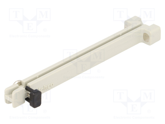 PAINETUN PIIRILEVYN OHJAUSKISKO - POLYAMIDI - HARMAA - L: 90MM - Piirilevyjen ohjainkiskot ja -kahvat - RI-VMCG-90-MPBK - 1