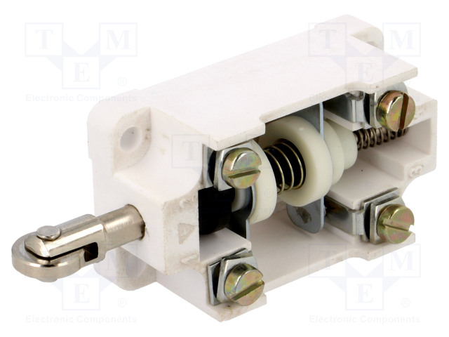 RAJAKYTKIN - SYSÄIN KOHTISUORAN RULLAN KANSSA - NO + NC - 16A - IP00 - Rajakytkimet - LK-2RK - 1