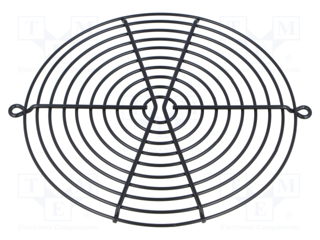 SUOJA - METALLI - Ø171MM - RUUVI - MUSTA - Tuulettimien suojat - FG-17B-BK - 1