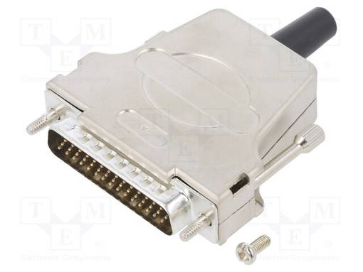 LIITIN: D-SUB - PIN: 44 - PISTOKE - UROS - JUOTETTAVA - JOHTOON - MUSTA - D liittimet - DTSL25-TJSRGHDP44K - 1