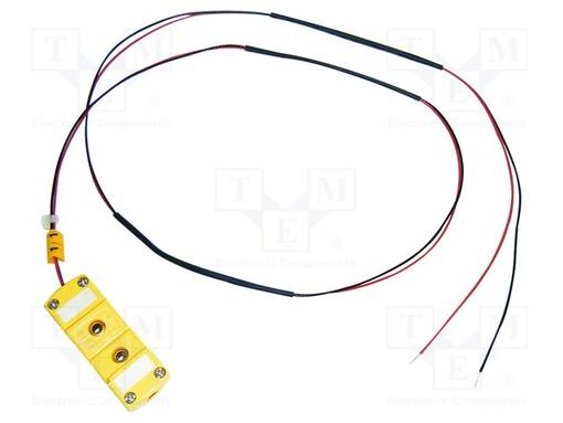 JATKOKAAPELI - VAPAA PÄÄ X2,K-TYYPPINEN PISTOKE - PIT: 0,6M - Mittausjohdot - GTL-128K - 1