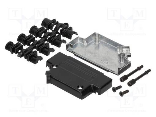 LIITINKOTELO: D-SUB - D-SUB 37PIN,D-SUB HD 62PIN - KULMA 45° - D liitinkotelot - MHD45ZK37-BK-K - 1