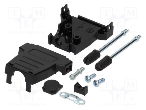 LIITINKOTELO: D-SUB - D-SUB 15PIN,D-SUB HD 26PIN - UNC 4-40 - D liitinkotelot - MHDSSK-P-15-L-K - 1