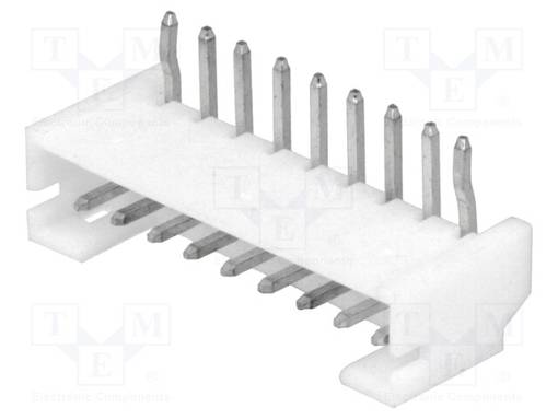 LIITIN: JOHTO-LEVY - PISTORASIA - UROS - PIN: 9 - 90° KULMA - THT - Signaaliliittimet rasteri 2,00mm - NXW-09K - 1