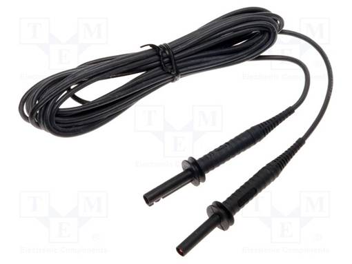 MITTAUSJOHTO - BANAANIPISTOKE 4MM,MOLEMMIN PUOLIN - SUOJATTU - Mittausjohdot - WAPRZ005BLBBE5K - 1