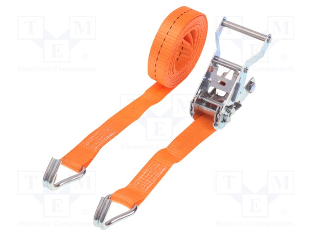 KIINNITYSVYÖ - PIT: 8M - LEV: 25MM - ORANSSI - 1500KG - Pakkaaminen ja suojaus - GMP1.5T8MPHK - 1