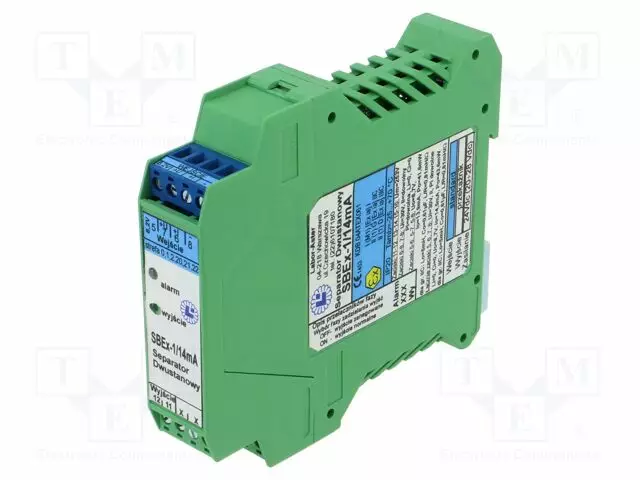 MUUNTAJA: KIPINÄNKESTÄVÄ SIGNAALIEROTIN - DIN-KISKOLLE - 20÷27VDC - Teollisuus mittamuuntimet ja erottimet - SBEX114MAI-SPK - 1