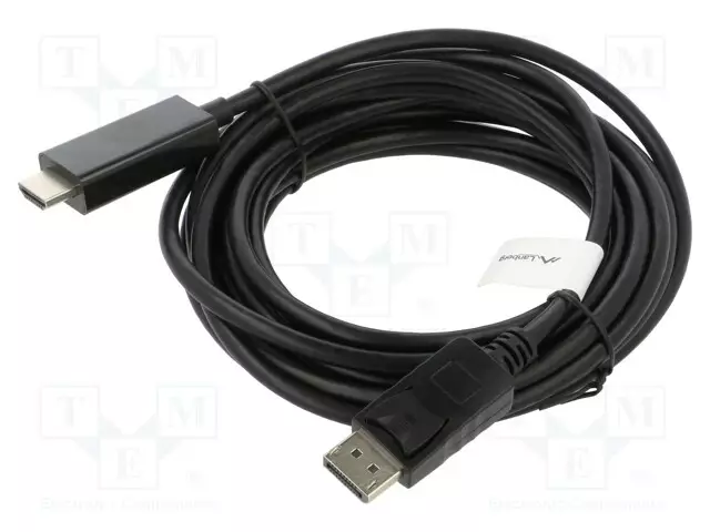 KAAPELI - DISPLAYPORT-PISTOKE,HDMI-PISTOKE - DISPLAYPORT 1.1 - HDMI, DVI, DisplayPort johdot - CA-DPHD11CC-0050BK - 1