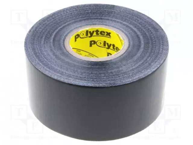 KORJAUSTEIPPI - W: 48MM - L: PAKS.: 0,25MM - MUSTA - MAX.93°C - Eristysteipit ja -nauhat - ANC-118-48-25BK - 1