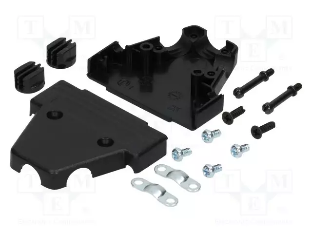 LIITINKOTELO: D-SUB - D-SUB 25PIN,D-SUB HD 44PIN - LUKITUS: RUUVIT - D liitinkotelot - MHTRI-25-P-K - 1