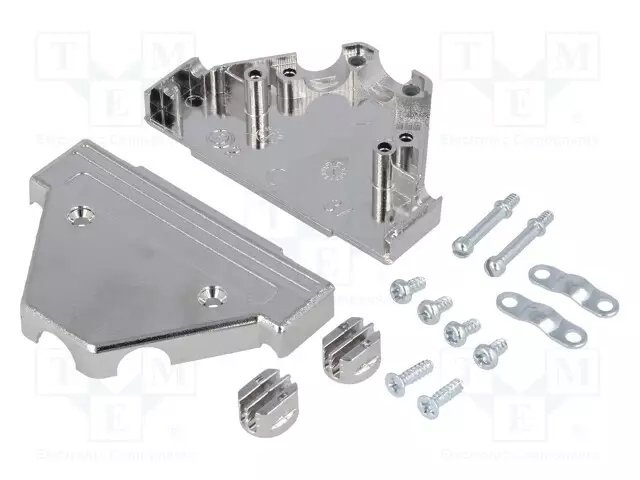 LIITINKOTELO: D-SUB - D-SUB 37PIN,D-SUB HD 62PIN - LUKITUS: RUUVIT - D liitinkotelot - MHTRI-37-M-K - 1