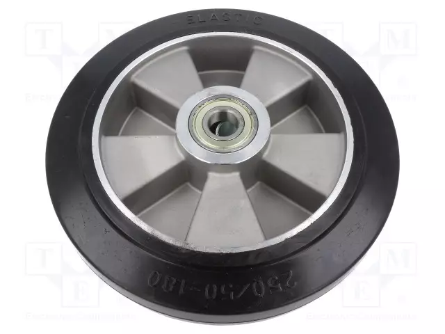 KULJETUSPYÖRÄ - Ø: 250MM - W: 50MM - 550KG - KUMI - SHORE-KOVUUS: 70 - ALGE - Kuljetuspyörät - ALGE-25020K - 1