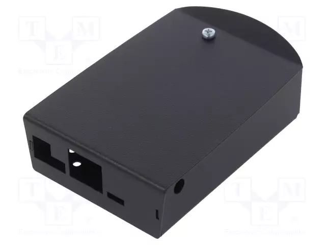 LAITEKOTELO - METALLI - MUSTA - Arduino Raspberry kotelot - BOX-A64-BLACK - 1
