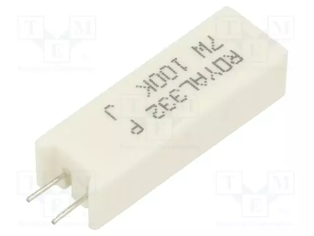 LANKAVASTUS - 100KOHM - 7W - ±5% - Ø0,75X5MM - Tehovastukset - AX7WV-100K - 1