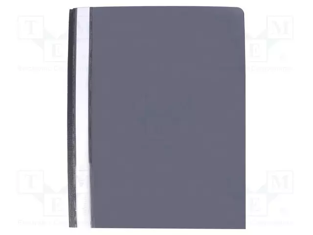 LÄPPÄKANSIO - A4 - MUSTA - PVC - Paperitarvikkeet - BIURFOL-S-PVCBK - 1