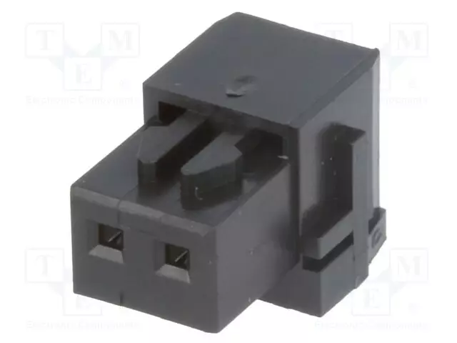 LIITIN: IDC - PISTOKE - NAARAS - PIN: 2 - NR - 2A - 250V - JOHTOON - 2,5MM - 1X2 - Signaaliliittimet rasteri 2,50mm - 02NR-E4K - 1