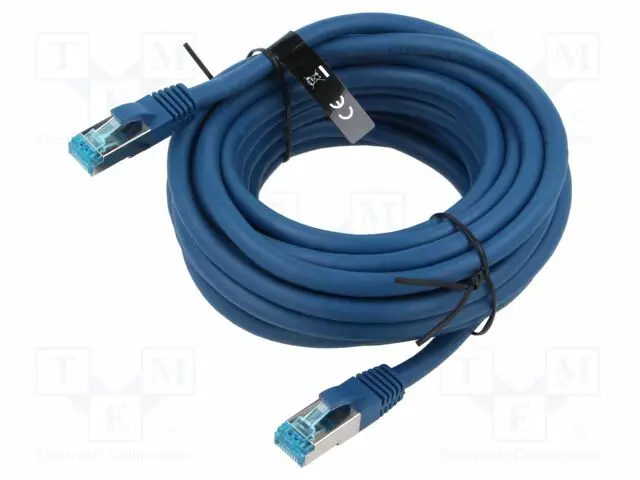 PATCH KAAPELI - S/FTP - CAT: 5E - RJ45-PISTOKE,MOLEMMIN PUOLIN - OFC - 6M - RJ45 Ethernet kaapelit - IADLAK - 1