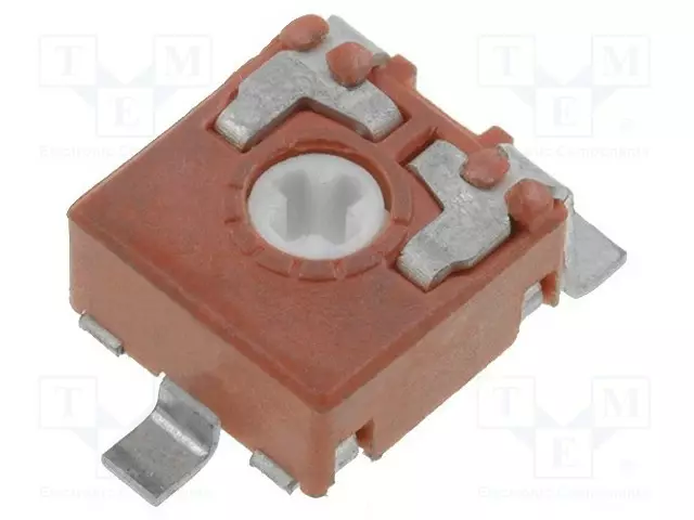 POTENTIOMETRI: ASENNUS - YKSIKIERROS - 100KOHM - 100MW - SMD - ±25% - Trimmerit - SMD - CA6VSMD-100K - 1