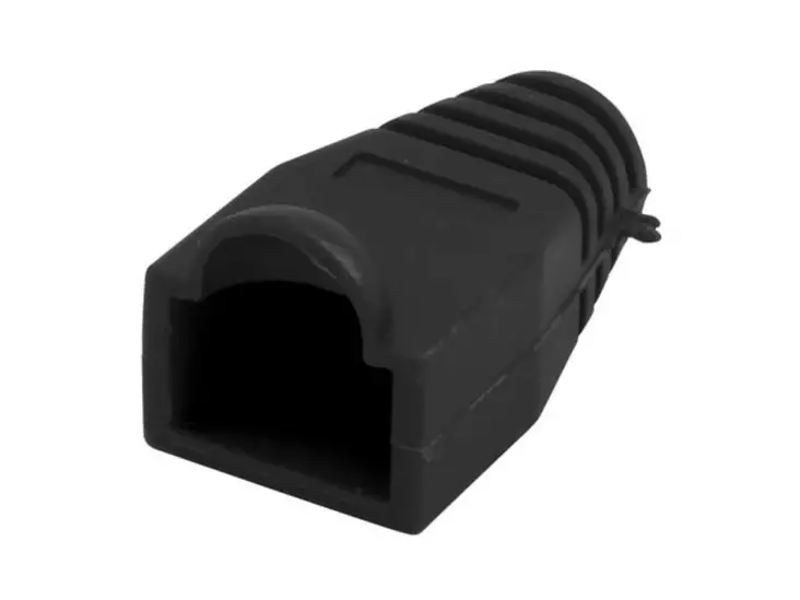 RJ45 SOFT PLUG COVER - BLACK - Modularliittimet - SPCBK - 1